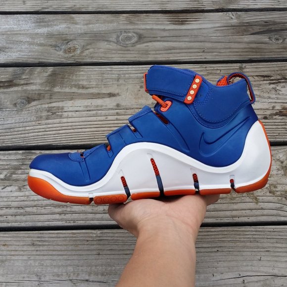 Men Nike Zoom LeBron James 4 Birthday Basketball Shoes Sneakers - Picture 4 of 8